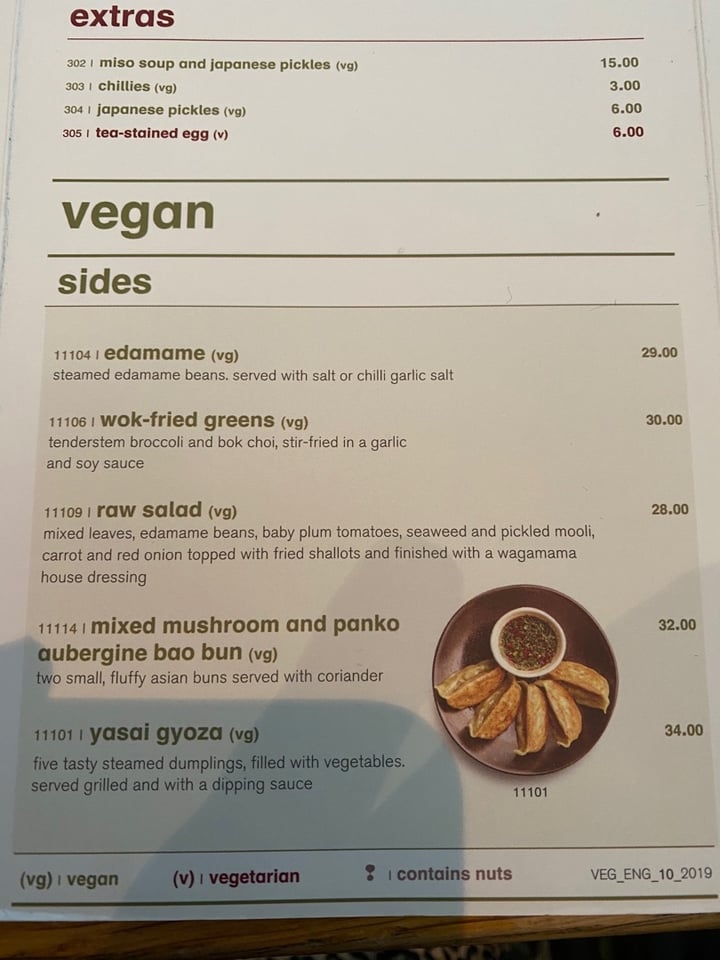 review photo of Wagamama Yasai Gyoza shared by @sharoneshmade on 28 Jan 2020 - review