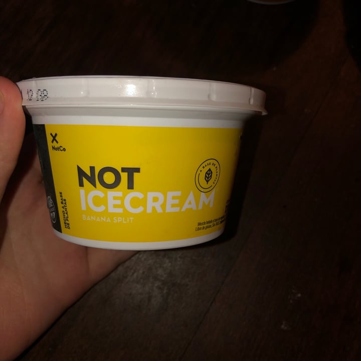 review photo of NotCo Not Icecream Banana Split shared by @lectoravegan on 29 Jan 2021 - review