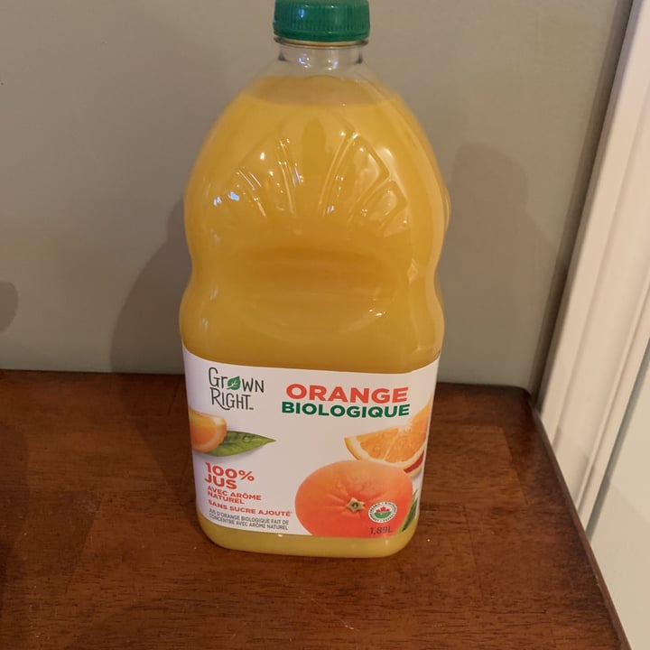 review photo of Grown Right Organic Orange Juice shared by @lindsayh14 on 16 Jun 2021 - review