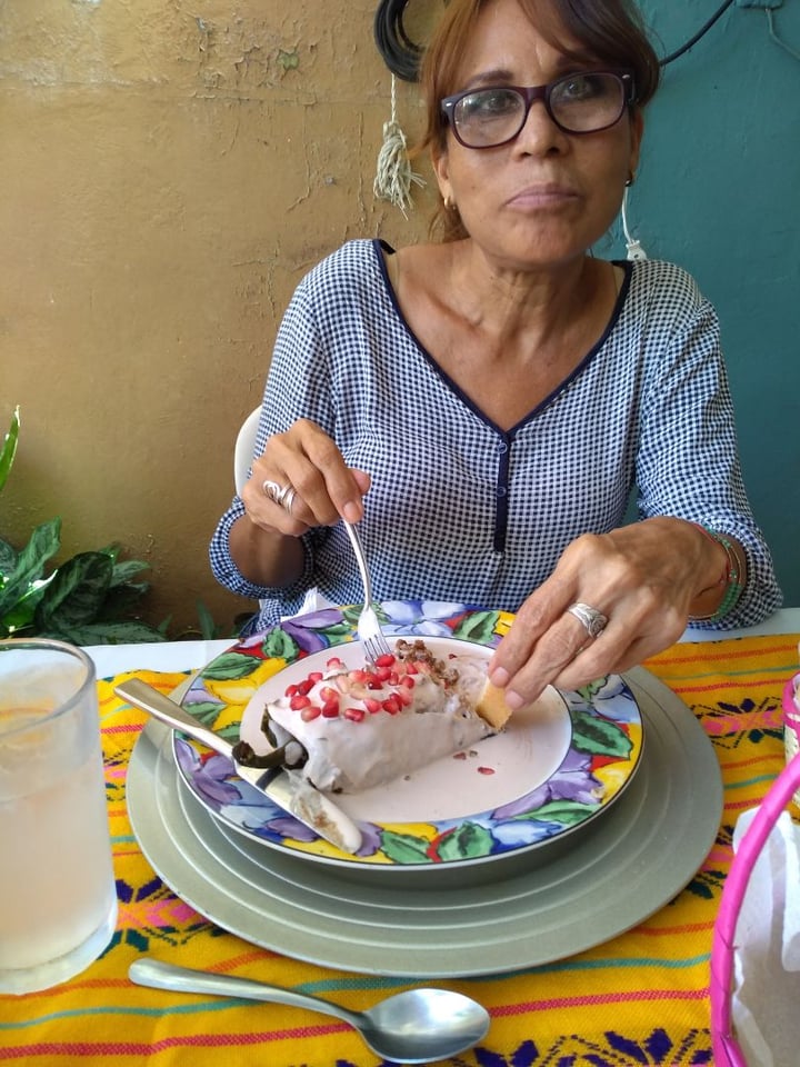 photo of La Cocina de Sofía Chile En Nogada shared by @nydiuz on  06 Dec 2019 - review