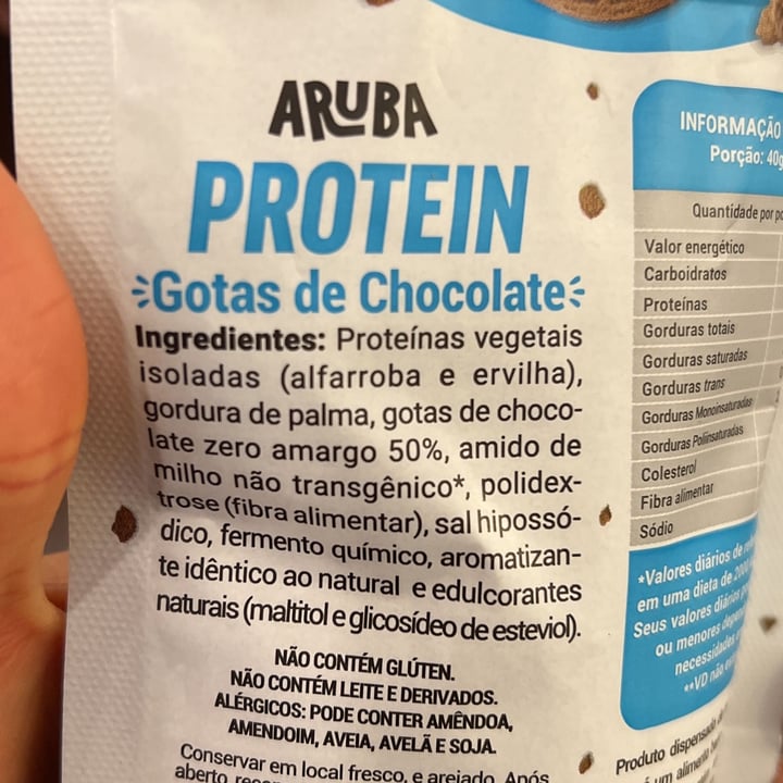 photo of Aruba Protein Gotas de Chocolate shared by @georginamustafa on  04 Oct 2022 - review