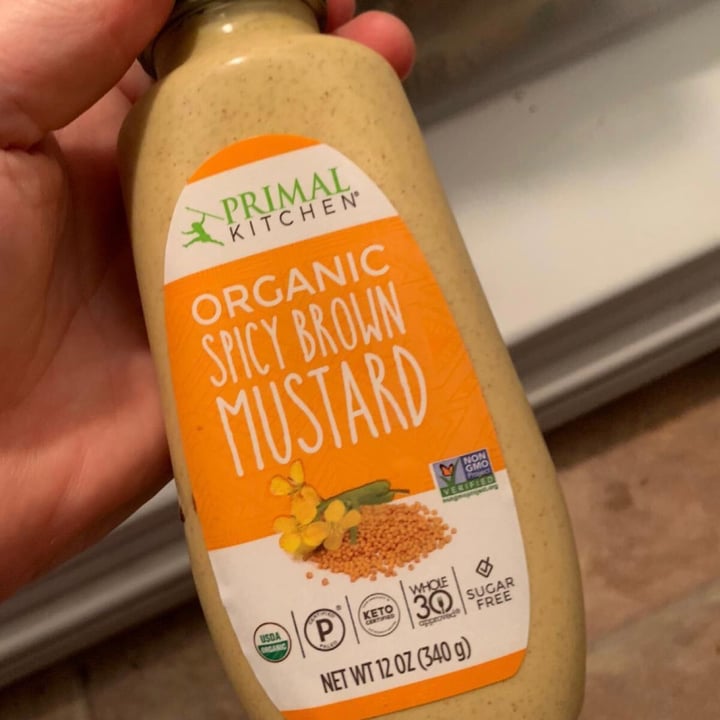 photo of Primal Kitchen Mustard shared by @plantbasedpower on  29 Jun 2020 - review