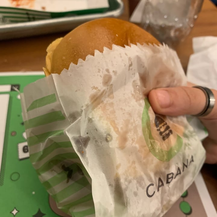 review photo of Cabana Burger Oscar Freire cabana plant based - vegetariano shared by @sabineveg on 24 Oct 2021 - review