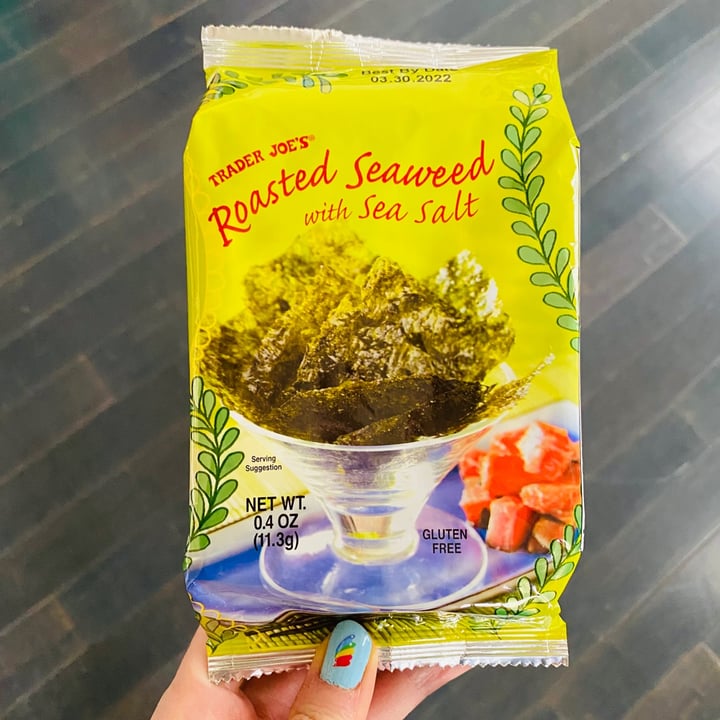 photo of Trader Joe's Roasted Seaweed Snack shared by @beckyyy on  14 May 2021 - review