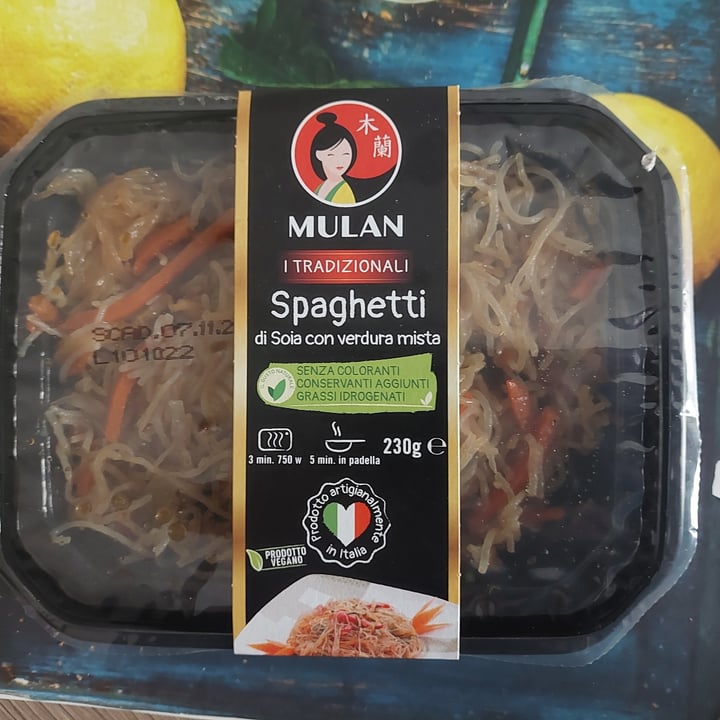 photo of Mulan Spaghetti Di Soia Con Verdure shared by @pru69 on  20 Oct 2022 - review