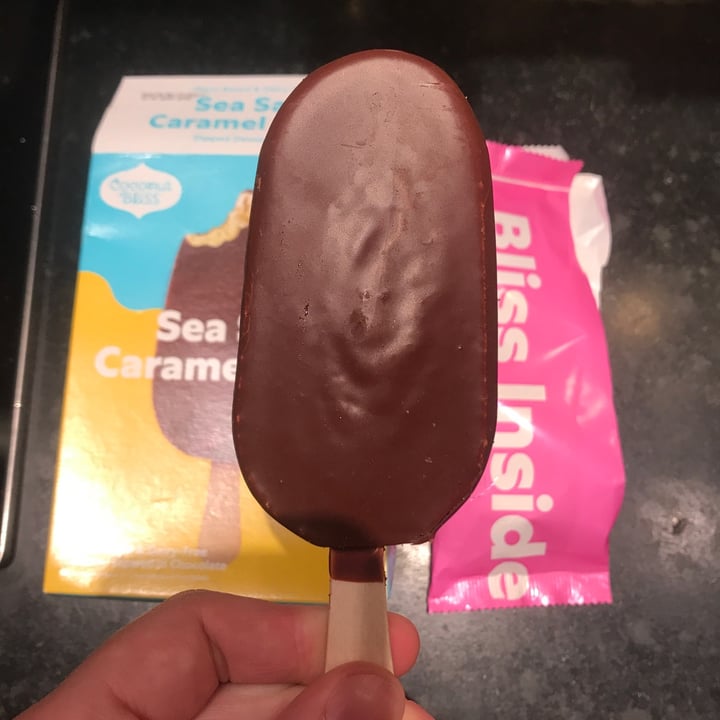 photo of Coconut Bliss Sea Salt Caramel in Chocolate Bars shared by @michael93l on  26 Apr 2021 - review