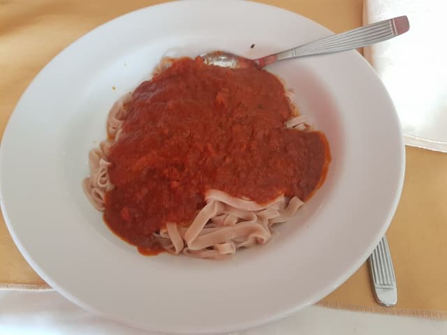 Foto del piatto “Fideos Con Salsa Fileto”