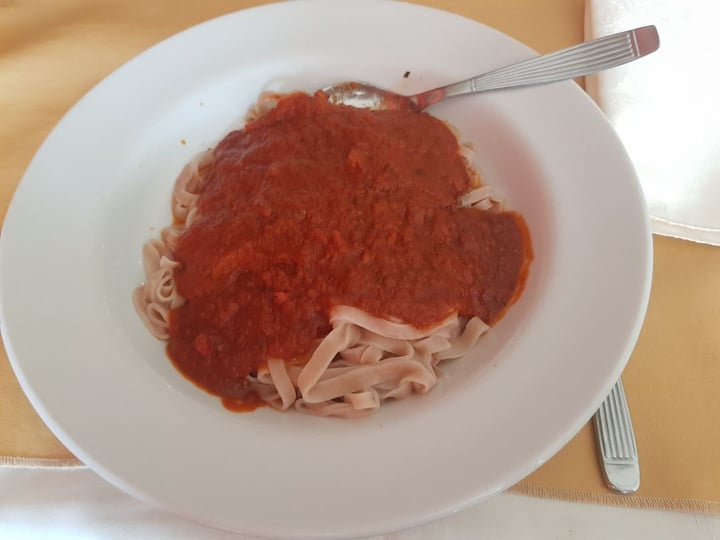 photo of Restaurante Sancho Fideos Con Salsa Fileto shared by @clarii on  08 Jan 2020 - review