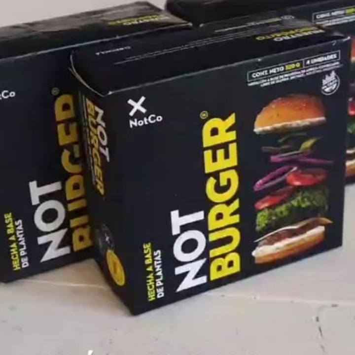 photo of NotCo Not Burger shared by @mamaferveg on  16 Nov 2020 - review