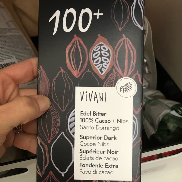 review photo of Vivani Superior Dark 100% Cacao-Nibs shared by @daniasc on 08 Apr 2022 - review
