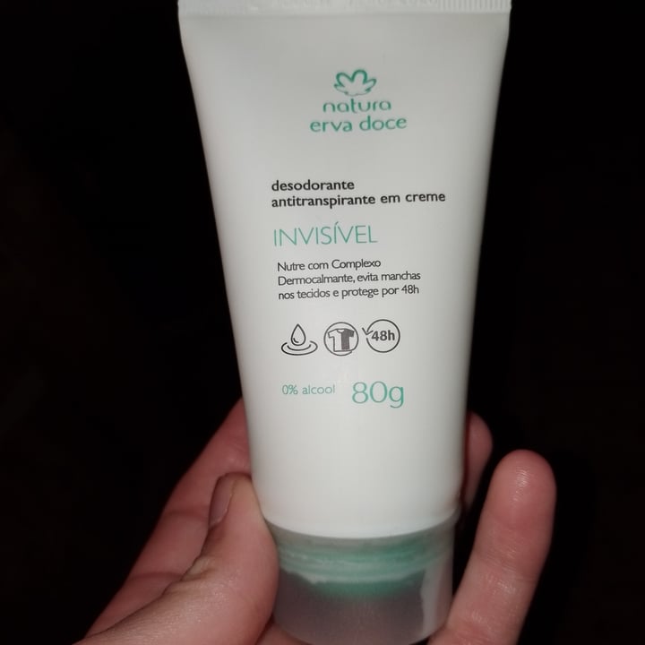 photo of Natura Desodorante en Crema Antitranspirante Erva Doce shared by @rocha2020 on  02 Mar 2022 - review