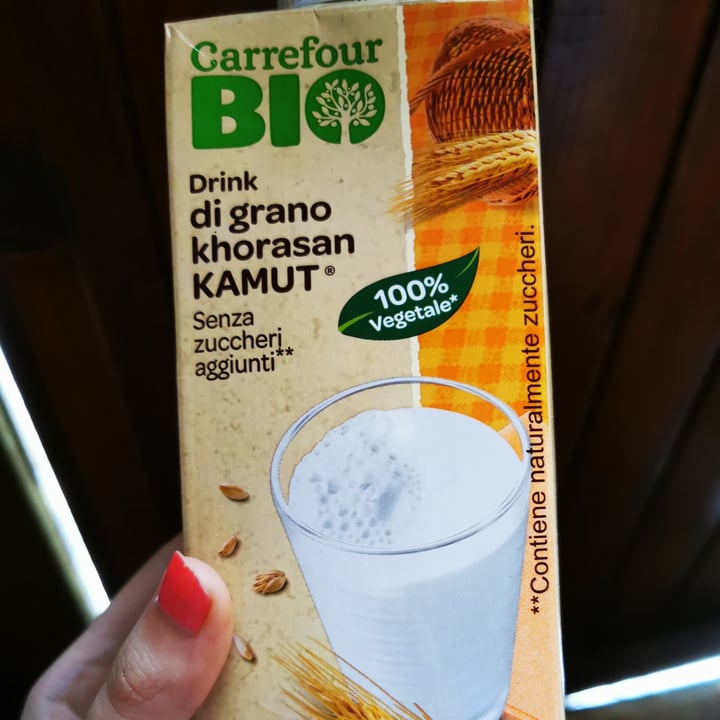 photo of Carrefour Drink di grano khorasan kamut shared by @valemox on  19 Jul 2021 - review