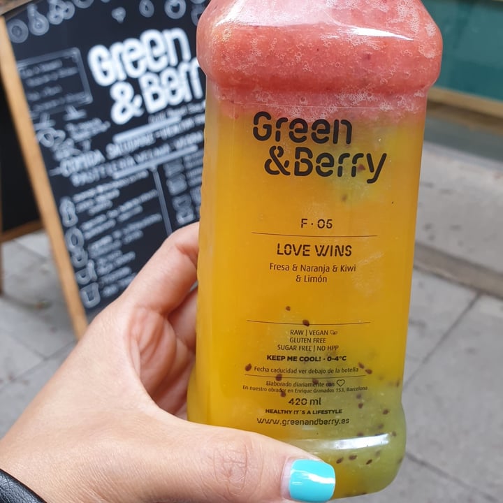 photo of Green & berry Love wins shared by @wendina6 on  01 May 2021 - review