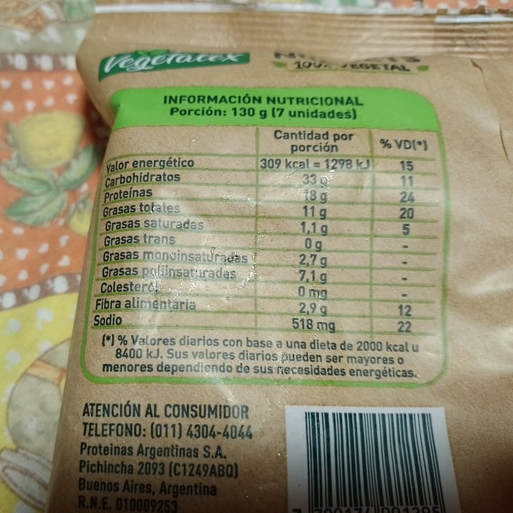 photo of Vegetalex nuggets shared by @g77on on  26 Jul 2022 - review