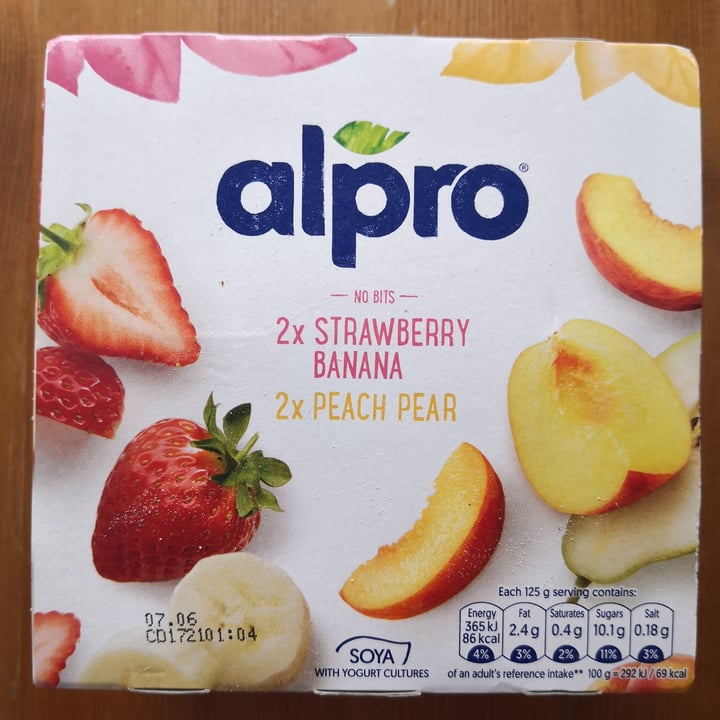 review photo of Alpro 2x Melocotón 2x Piña Fruta de la Pasión shared by @iwonagawin on 08 May 2020 - review