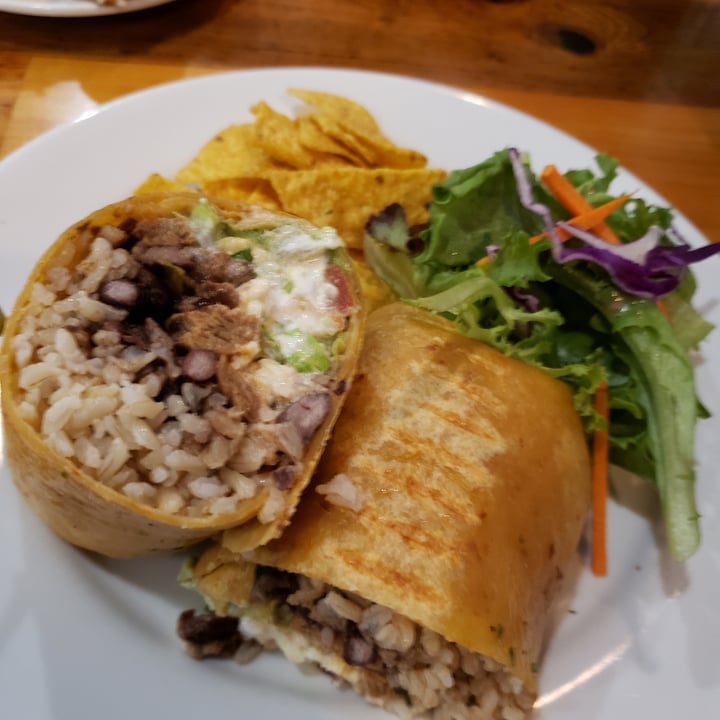 photo of Pulse Cafe Chk'n Burrito shared by @amandalanphear on  07 Mar 2022 - review