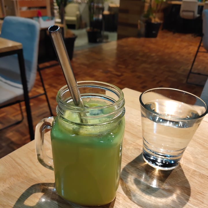 photo of Simply Good Food Tumeric Latte shared by @stevenneoh on  24 Oct 2020 - review