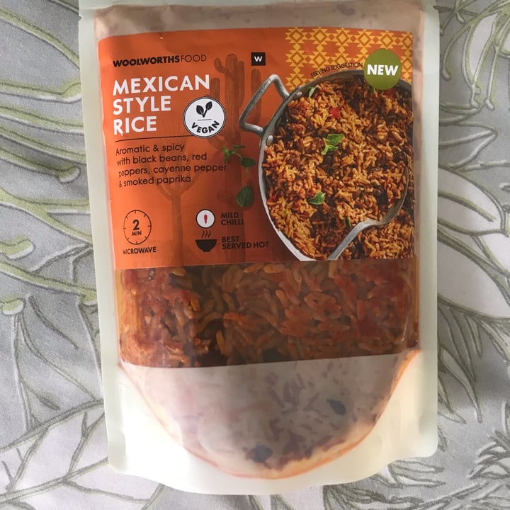 photo of Woolworths Food Mexican style rice shared by @claireswanepoel on  30 Sep 2021 - review