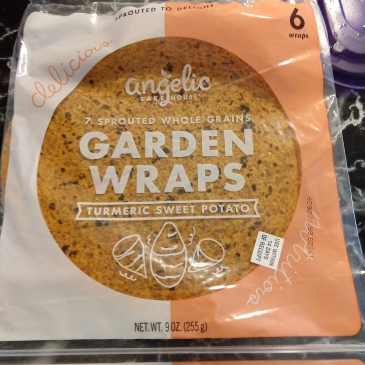 photo of Angelic Bakehouse Turmeric Sweet Potato Garden Wraps shared by @iheartanimals on  11 Oct 2020 - review