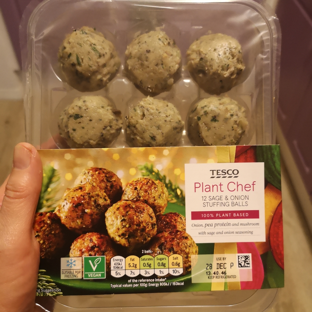 Tesco Plant Chef 12 sage & onion stuffing balls Reviews abillion
