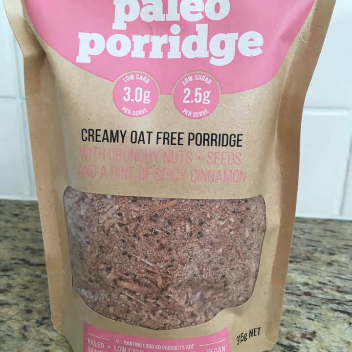 photo of Banting Food Co Mrs Banting’s Paleo Porridge shared by @jb71 on  27 Jun 2021 - review