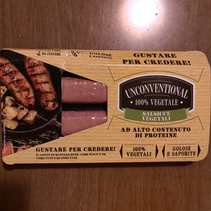 photo of Unconventional Salsicce Vegetali - Sausages shared by @alessandrazanini on  12 Mar 2022 - review