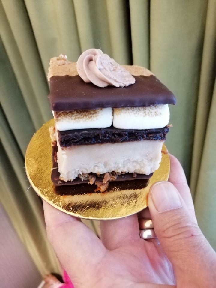 photo of Vegan Treats, Inc. S’mores Cheesecake shared by @foodyogi on  13 Aug 2019 - review