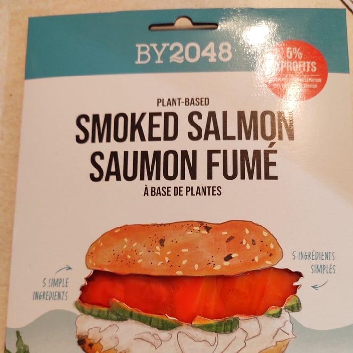 photo of By2048 Plant-Based Smoked Salmon shared by @perrine on  18 Feb 2022 - review