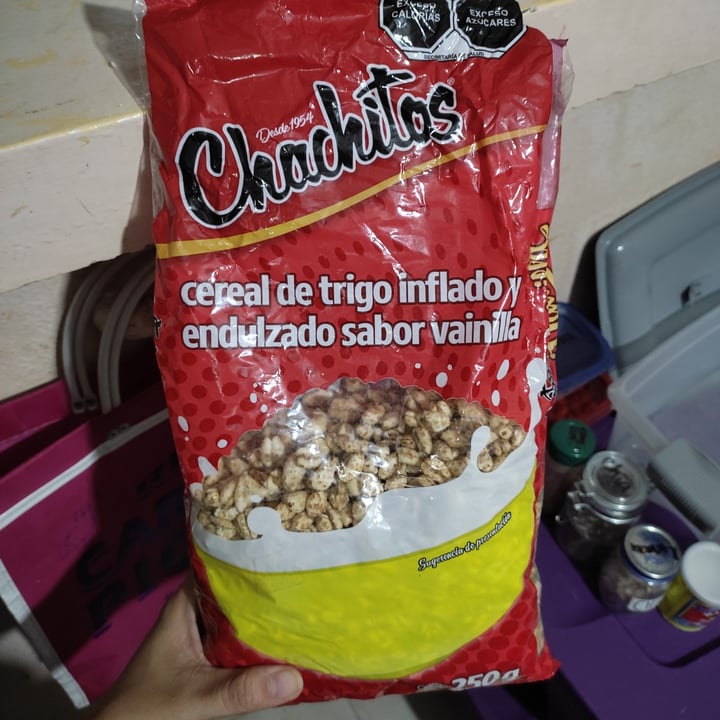photo of Chachitos Cereal de trigo inflado sabor vainilla shared by @lishgrinn on  01 Jul 2021 - review