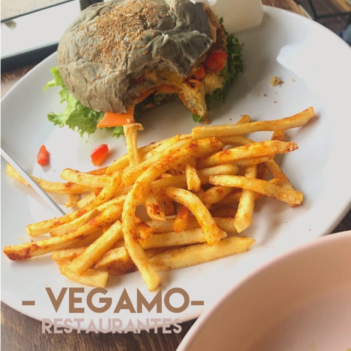 photo of Vegamo MX Falafel Burger shared by @sunshinenz on  16 Mar 2021 - review
