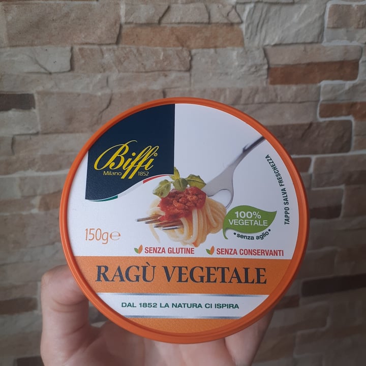 photo of Biffi Ragù vegetale shared by @azzurra11 on  16 Sep 2022 - review