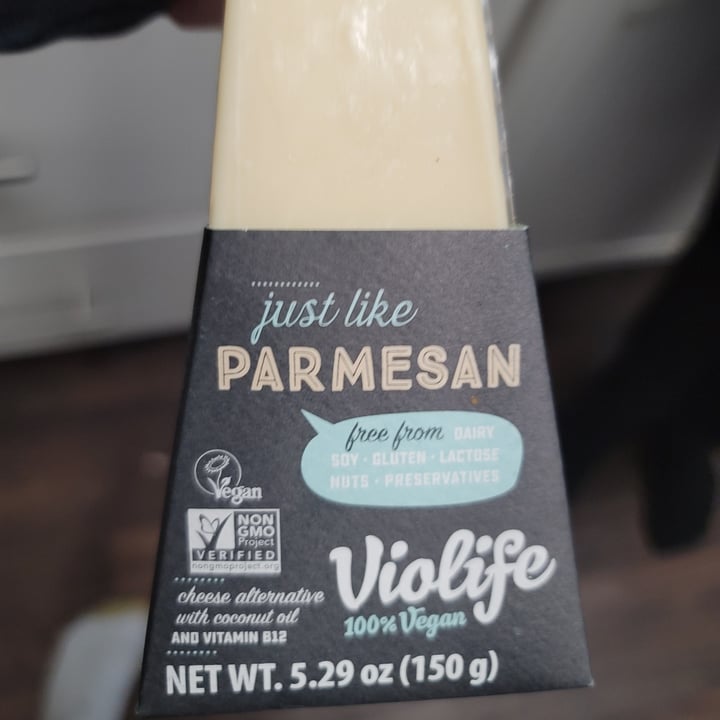 photo of Violife Just Like Parmesan Wedge shared by @glitteredweb on  11 Apr 2021 - review