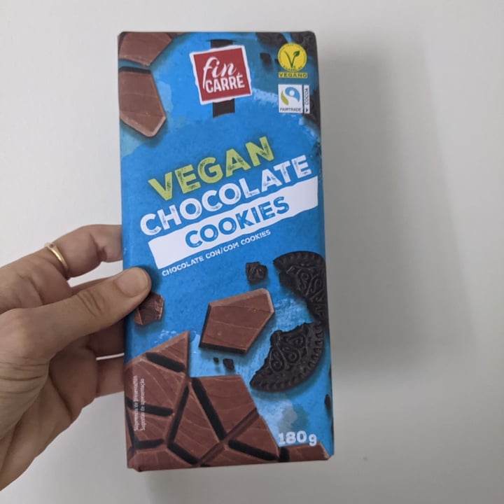 photo of Fin Carré Vegan Chocolate Cookies shared by @vanessaprats on  05 Jun 2022 - review