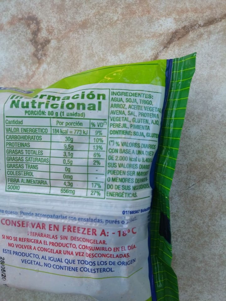 review photo of Loma Verde Milanesa de soja shared by @8cintia8 on 16 Dec 2019 - review