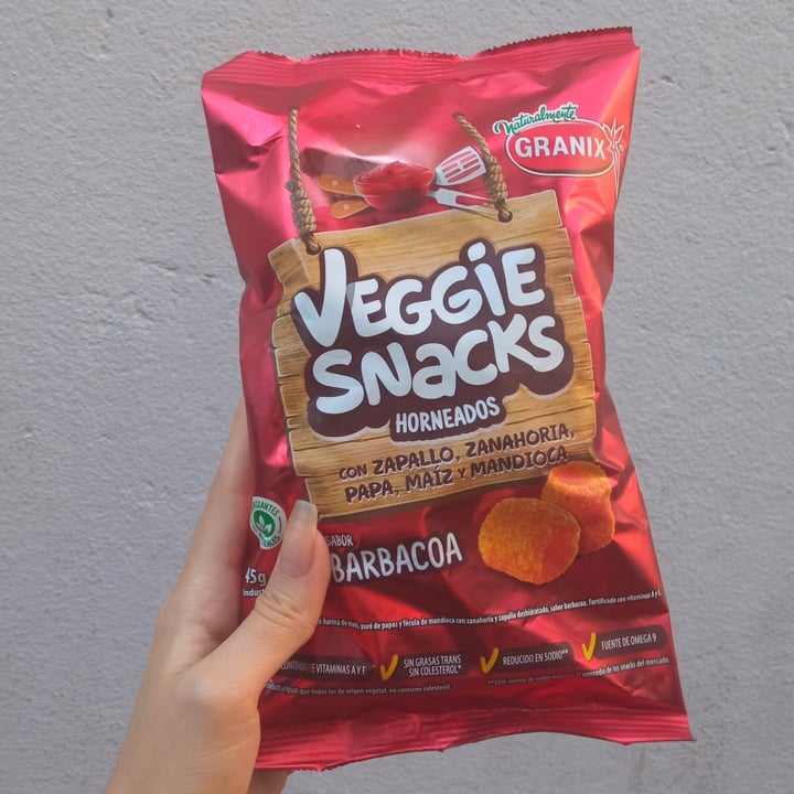 photo of Granix Veggie Snacks Sabor Barbacoa shared by @almendra16 on  31 Oct 2021 - review