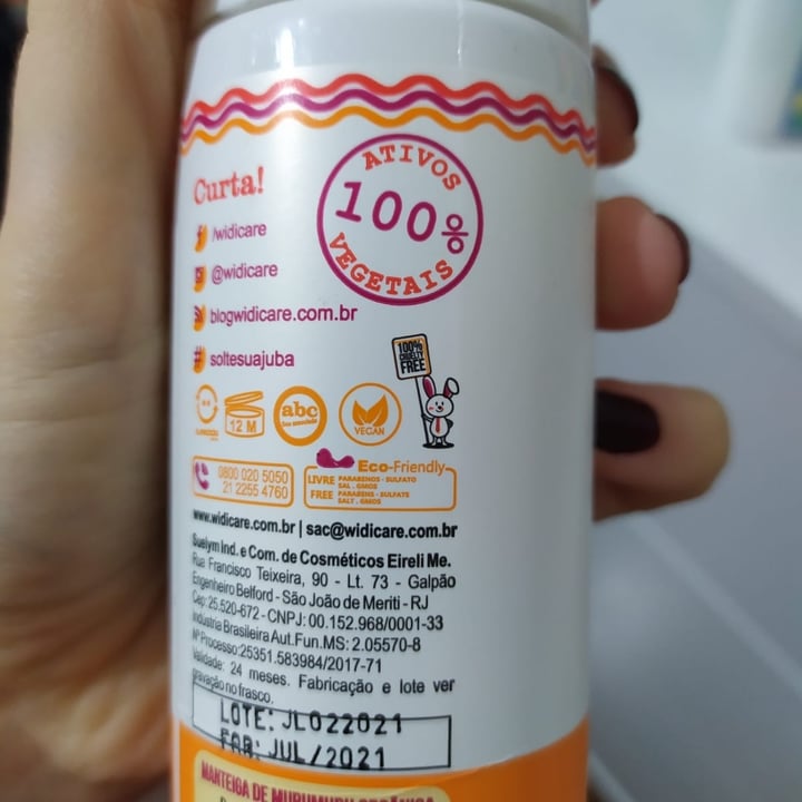 photo of Widi Care Mousse Criador De Cachos shared by @brunacampana on  07 May 2022 - review