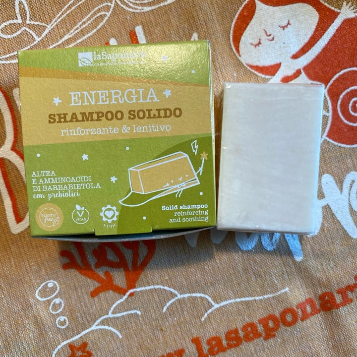 photo of La Saponaria Shampoo solido Energia - rinforzante e lenitivo shared by @aleglass on  19 Sep 2022 - review
