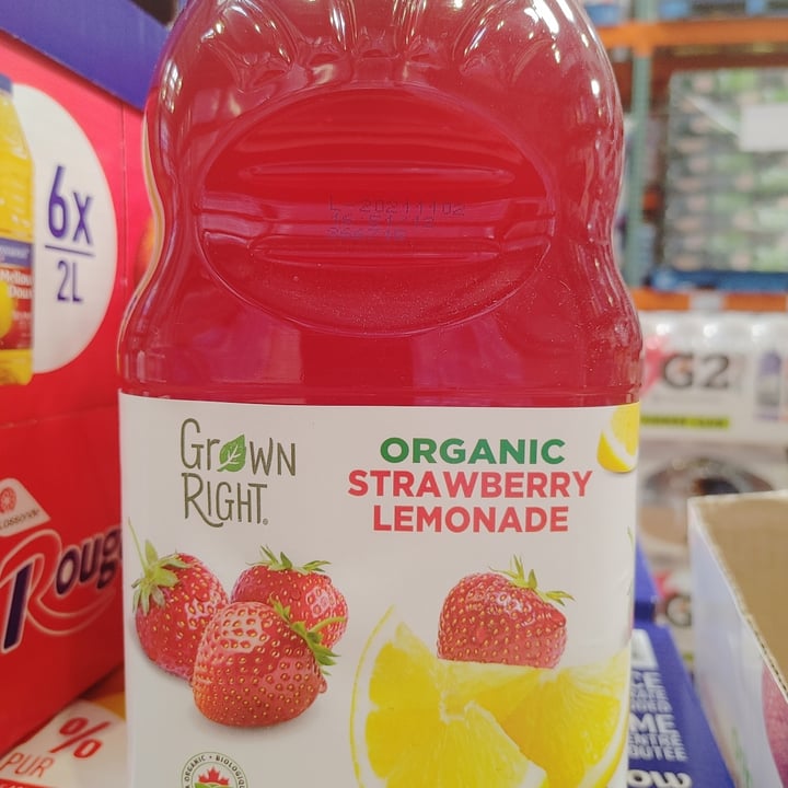 photo of Grown Right Organic Strawberry Lemonade shared by @mbrenna1973 on  29 Jun 2021 - review