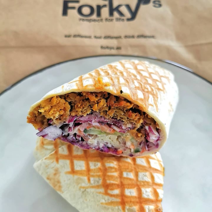 photo of Forky's Kebab Wrap shared by @kros on  25 Aug 2021 - review