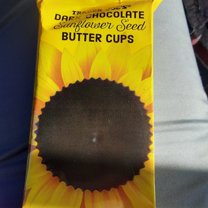 photo of Trader Joe's Dark Chocolate  Sunflower Seed Butter Cups shared by @veganfta on  10 Apr 2022 - review
