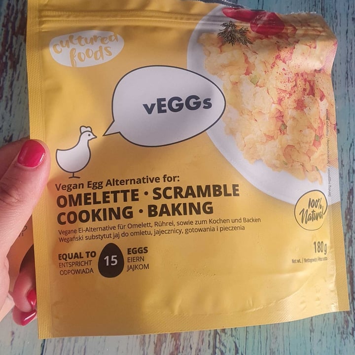 photo of Cultured Foods Vegan Egg Alternative For Omelette, Scramble, Cooking, Baking shared by @eva12 on  25 Jun 2022 - review