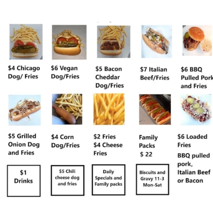 review photo of Mccormacks Chicago Style Hot Dogs & Fries vegan hot dog shared by @shakaragoddess on 15 Jun 2022 - review