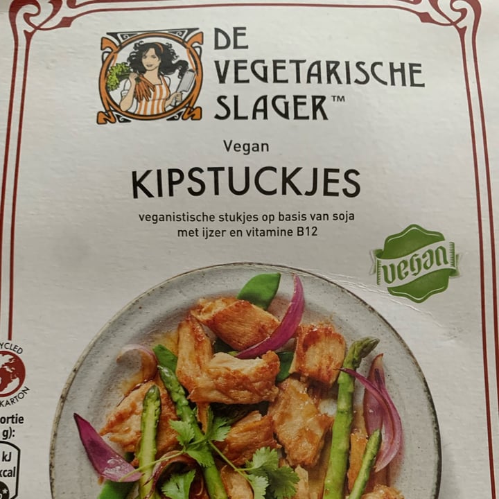 photo of De vegetarische slager Kip stukjes shared by @vsepe on  30 Oct 2022 - review