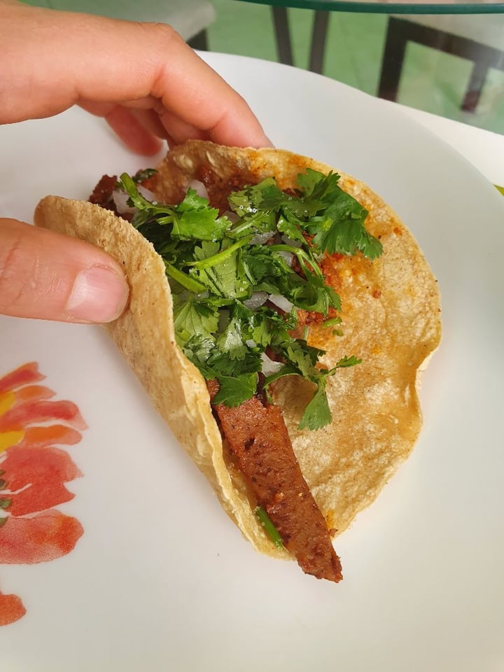 review photo of Vegco Seitan al pastor shared by @danquiroz on 08 Dec 2019 - review