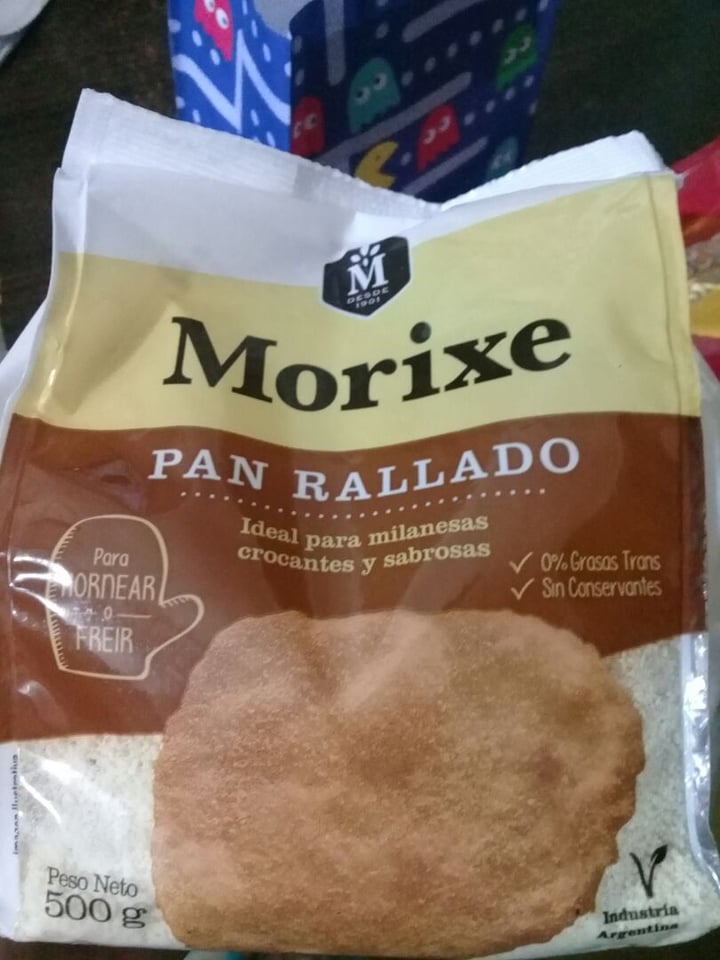 photo of Morixe Pan Rallado Rebozador shared by @camiveggie on  18 Feb 2020 - review