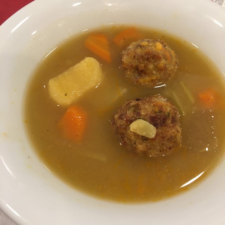 review photo of Vegetariano TEFF Caldo con albóndigas shared by @andy11 on 27 Oct 2020 - review