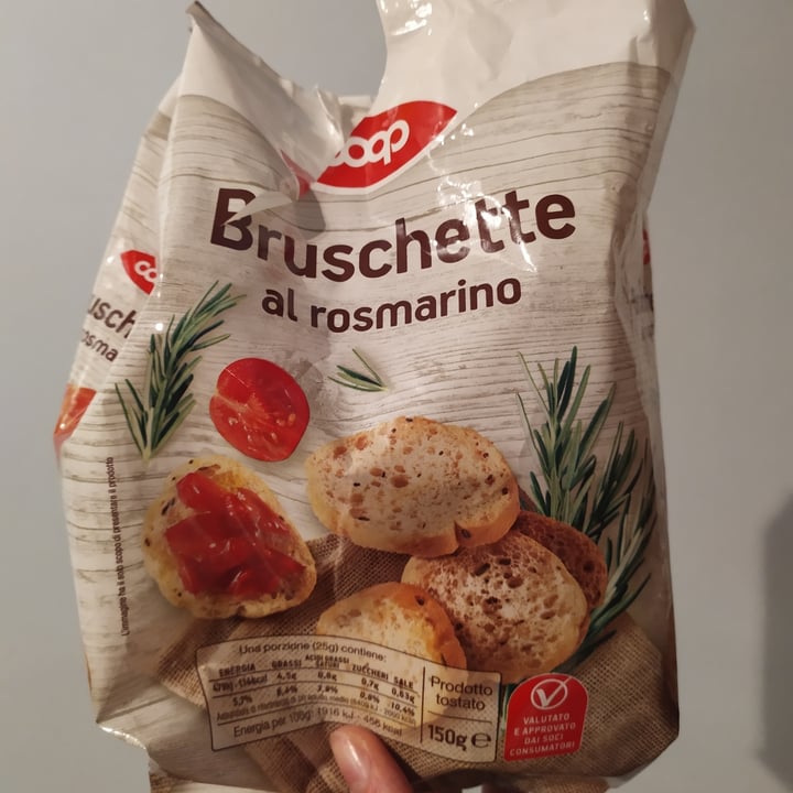 photo of Coop Bruschette Al Rosmarino shared by @elisah on  14 Dec 2021 - review