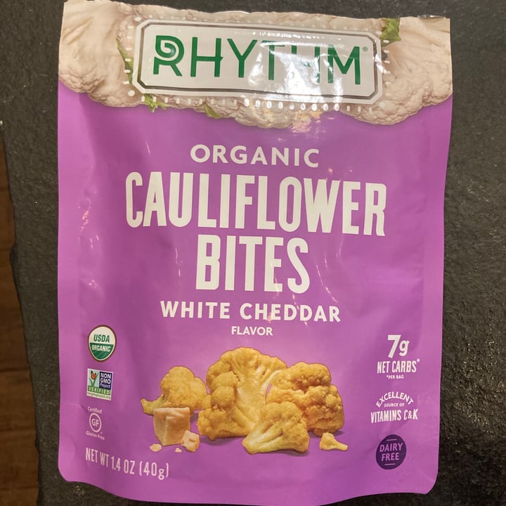 review photo of Rhythm Superfoods Organic Cauliflower Bites shared by @uninterestingvegan on 10 Jun 2021 - review