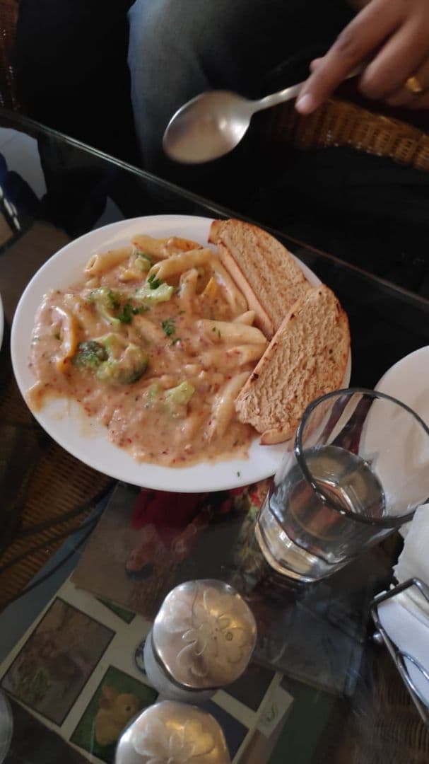 Photo of the dish “Garlic Cream Pasta”