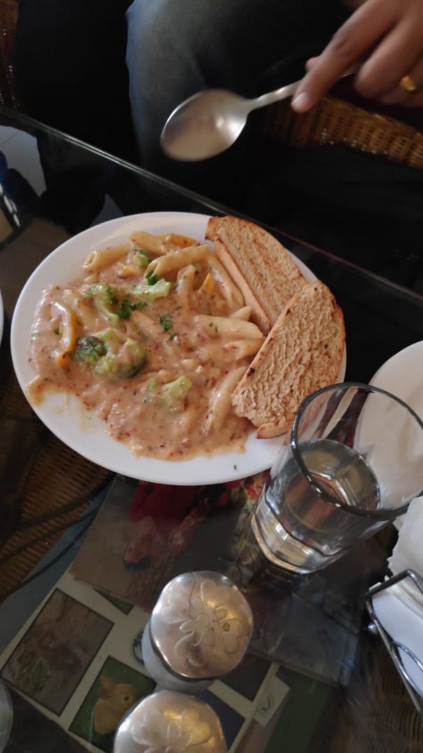 photo of Carrots Restaurant Garlic Cream Pasta shared by @shruthipadubidri on  20 Nov 2019 - review